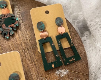 Resin Earrings/ Dangle Earrings/ Handmade earrings/ custom earrings