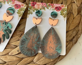 Resin Earrings/ handmade earrings/ custom earrings/ handmade jewelry