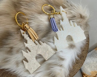 Disney inspired keychain/ Castle Keychain/ Disney inspired/ Micky Mouse/ Happiest Place on Earth
