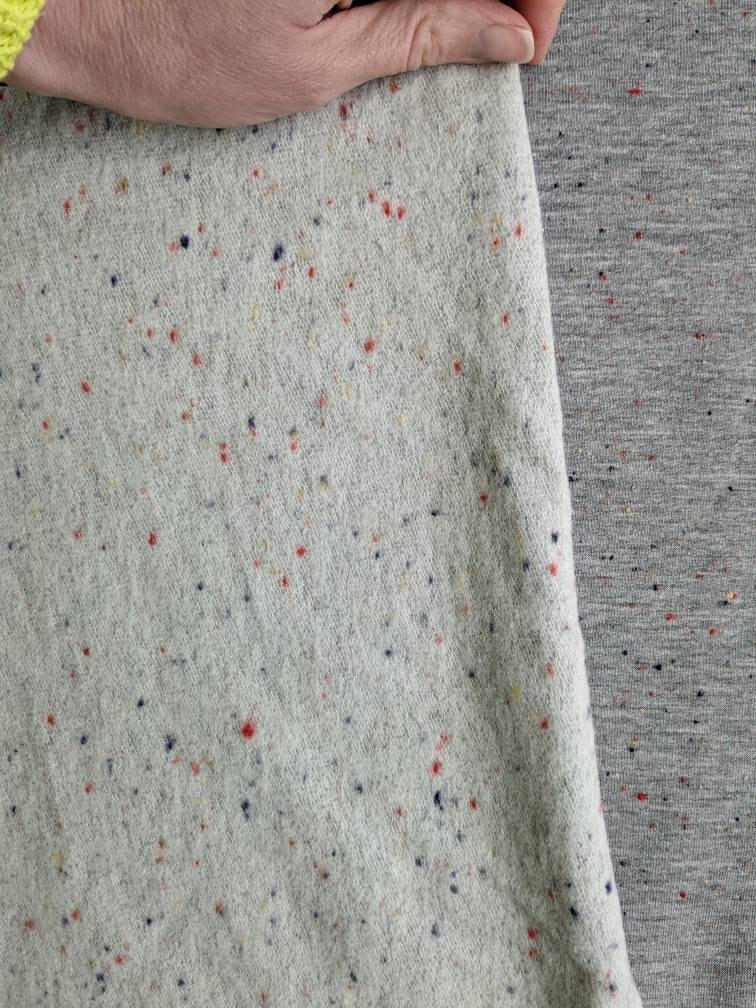 Speckled jersey deals fabric