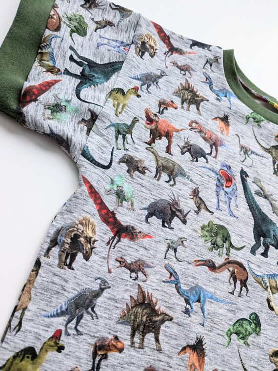 Dinosaur jersey knit fabric online