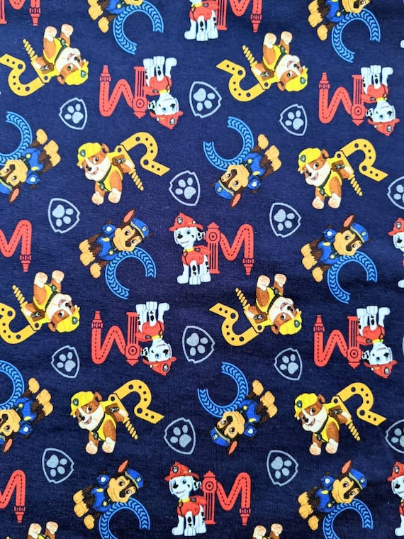 PAW Patrol Toddler Boy/Girl 100% Cotton Letter Print Elasticized Pants