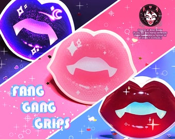 FANG GANG GRIPS | Creepy Cute | Vampire | Acrylic Grip |