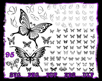 Free Free 291 Butterfly Vine Svg SVG PNG EPS DXF File
