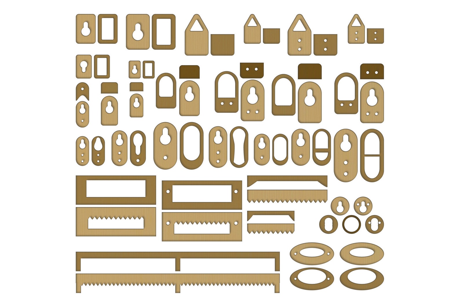 Sawtooth Hook DIY Various Hanger Designs Sign Hangers Etsy UK