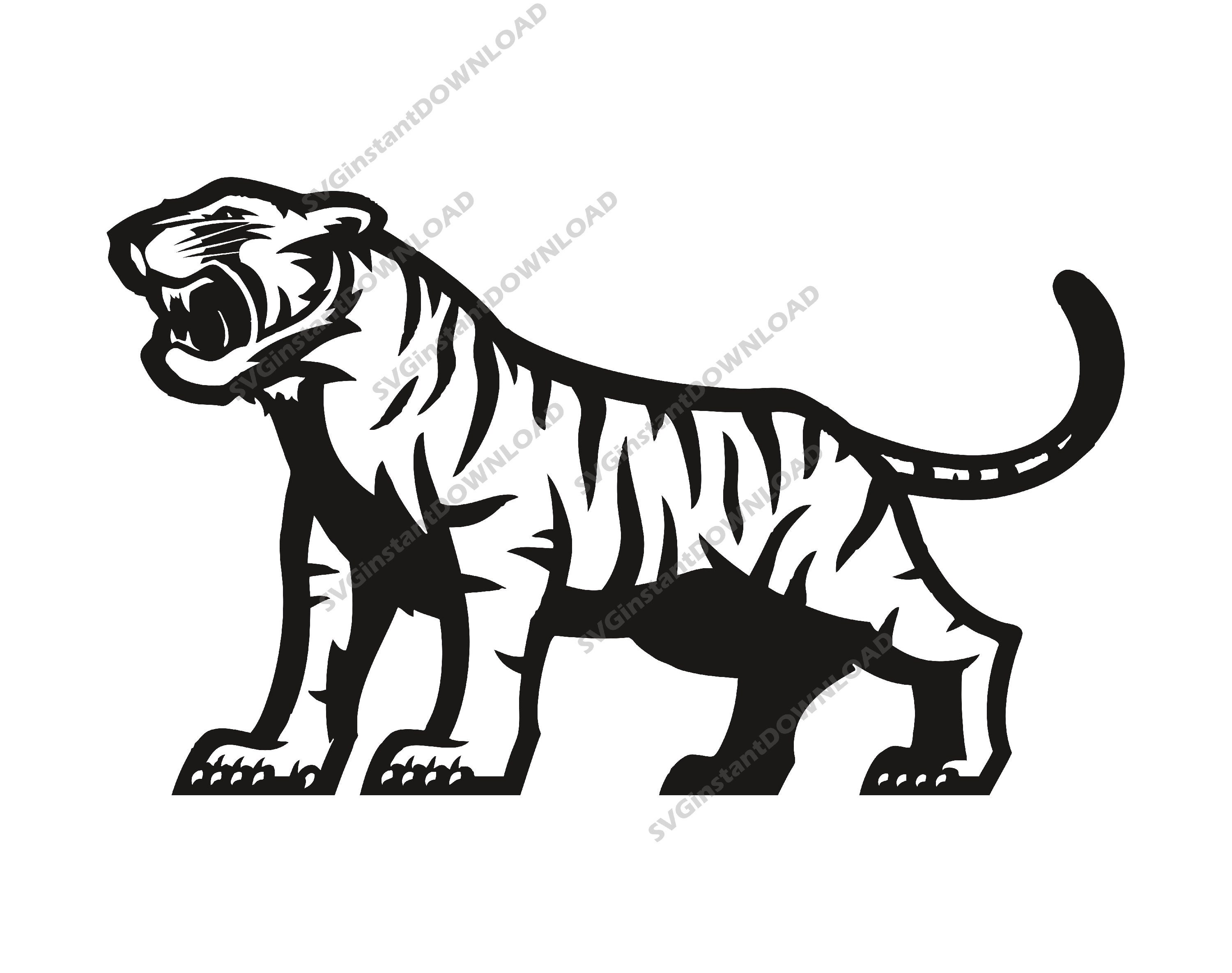 Tiger Line Royalty Free SVG, Cliparts, Vectors, and Stock Illustration.  Image 53980248.