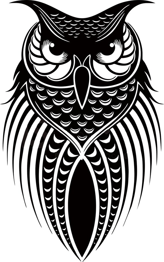 Download Tribal Owl Svg Boho Svg Bohemian Svg Mandala Owl Cricut Etsy