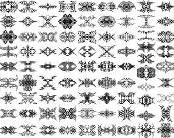 12 Captivating Tribal Tattoo Designs – Free Vector Downloads by