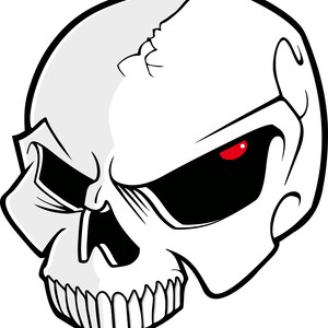 Halloween Skull SVG Bundle, Funny Skull Svg, Bohemian Monster Svg, Svg ...