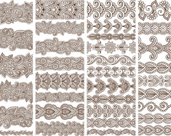 henna template etsy
