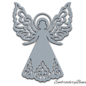 Angel embroidery design christmas machine pattern pes