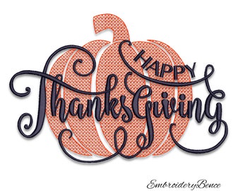 Thanksgiving embroidery machine designs give thanks designs digital instant download holiday pattern designs