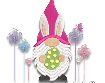 Ostern Wichtel Stickmuster Frühling Instant Digital Download Muster