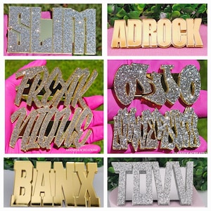 Personalized Nameplate Knuckle Finger Ring | Jewelry
