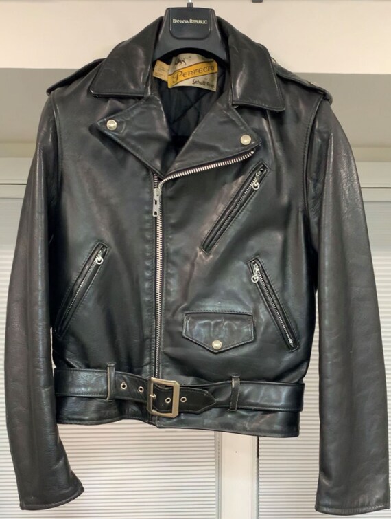 70’s Schott 613 Perfecto One Star Steerhide Leathe