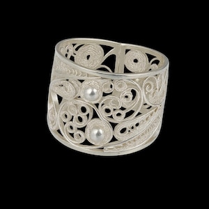 Silver Filigree Ring