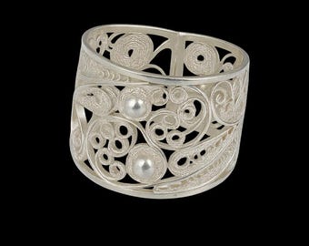 Silver Filigree Ring