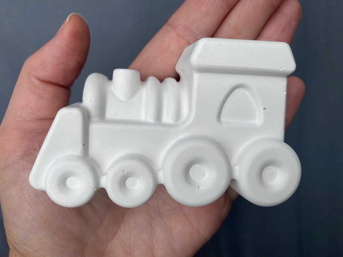Paint Your Own Train Models Craft Kit Gift Ornament Etsy