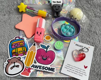 Bolsa de regalos para la vuelta al cole / Primer día de clase / Guardería / Paquete de obsequios / Regalo para enviar por correo