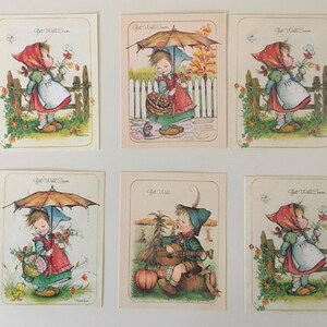 Lot de cartes vintage-petits assistants 1965-1989