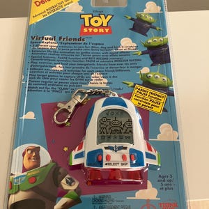 rare disney toy story virtual friends space explorer keychain Disney Toy Story Virtual Friends Space Explorer Toy 1997  main image 2