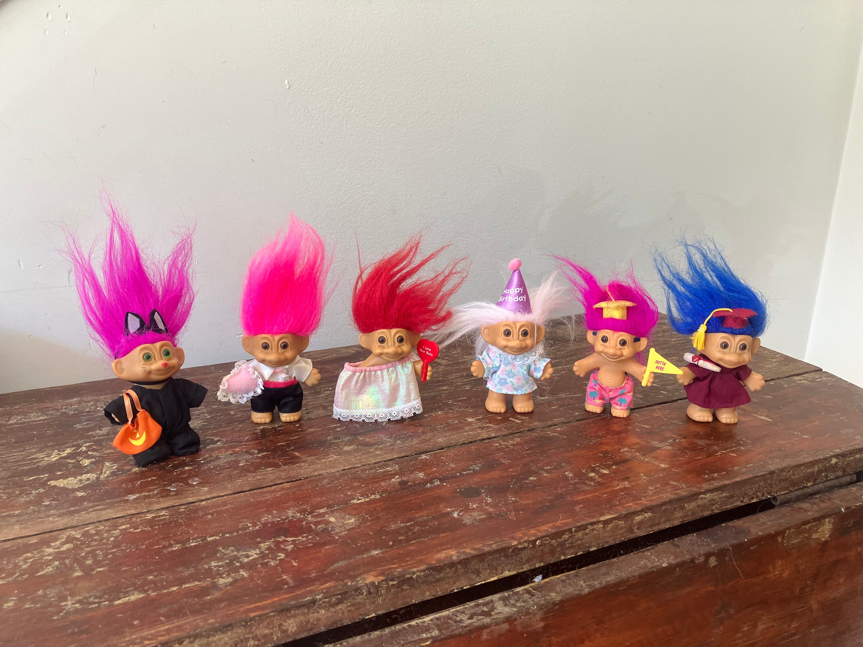 Dreamworks Trolls Movie Collection Pack (8 Mini Trolls), 1.25 Inches