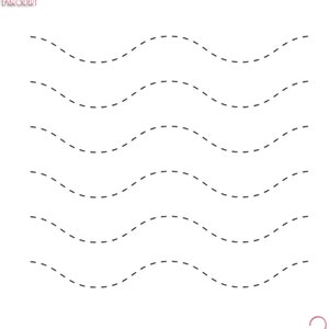 Wave Quilt Block Single Run Edge to edge Continuous Machine Embroidery design