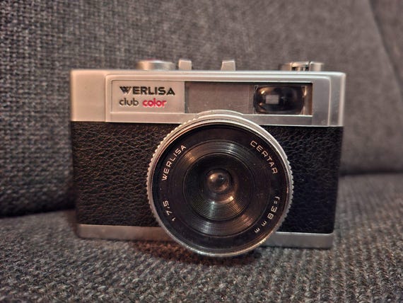 Werlisa Club Color Analog Camera (1976) | Vintage 35mm Film Camera - Analog Camera 1970's