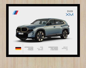 BMW ミニチュアカー XM KITH (G09) (サイズ:1/18) (フローズン