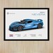 Rimac Nevera Poster | Digital Download | Printable Car Poster ...