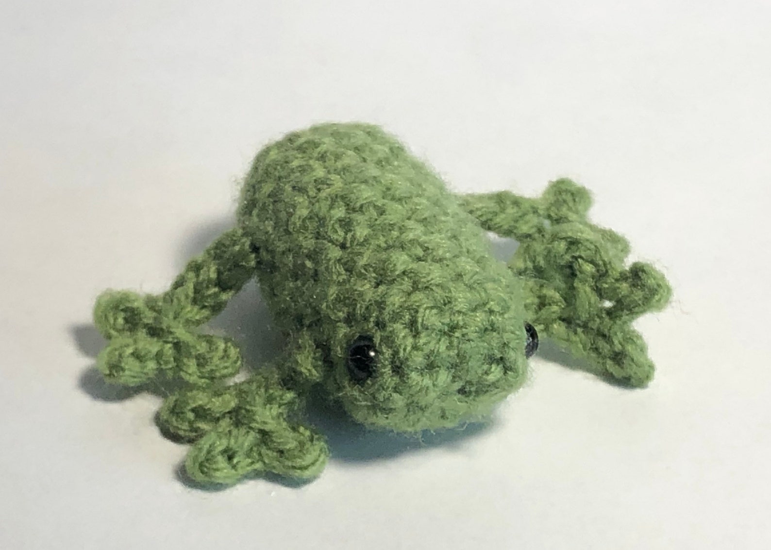 Amigurumi Frog Keychain Etsy
