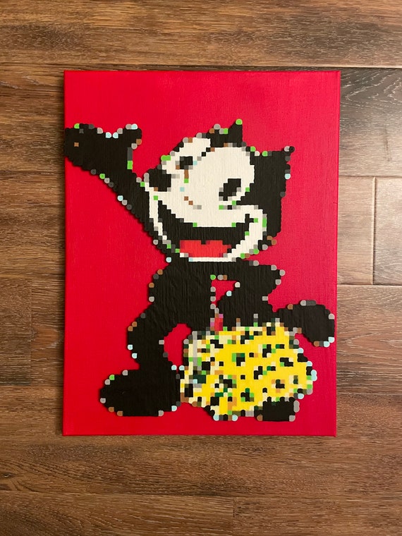 Felix the Cat Perler - Etsy