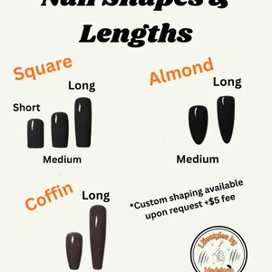Cow Print Press On Nails: Black and White Glossy Nail Set image 4