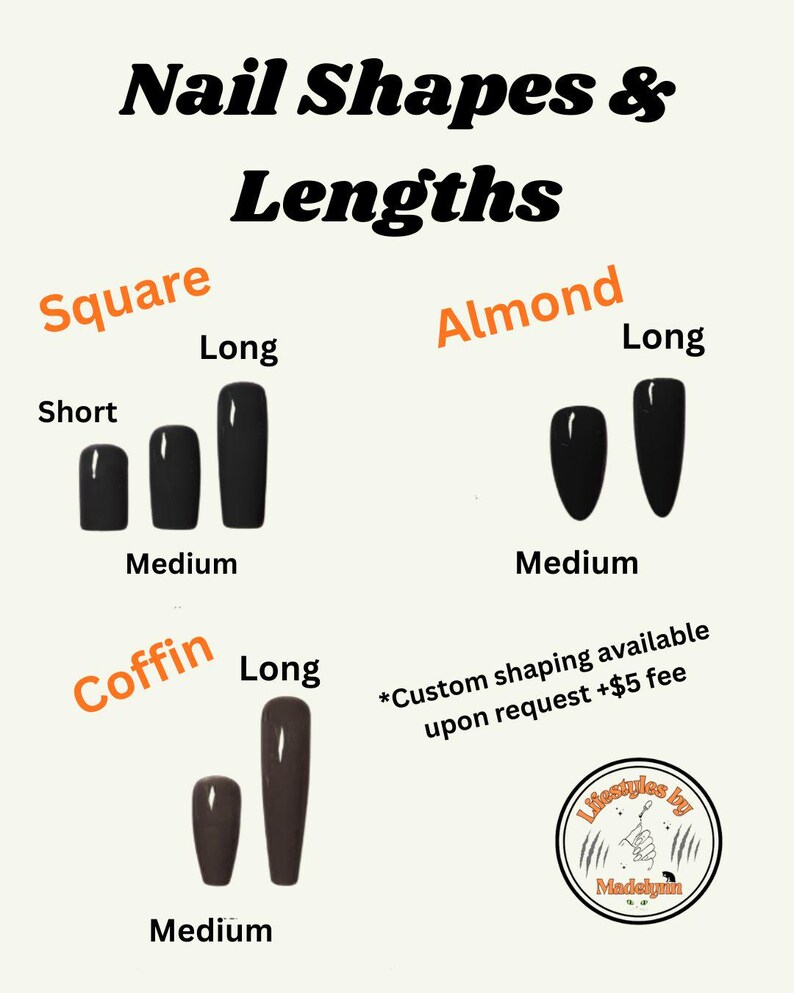 Cow Print Press On Nails: Black and White Glossy Nail Set image 4