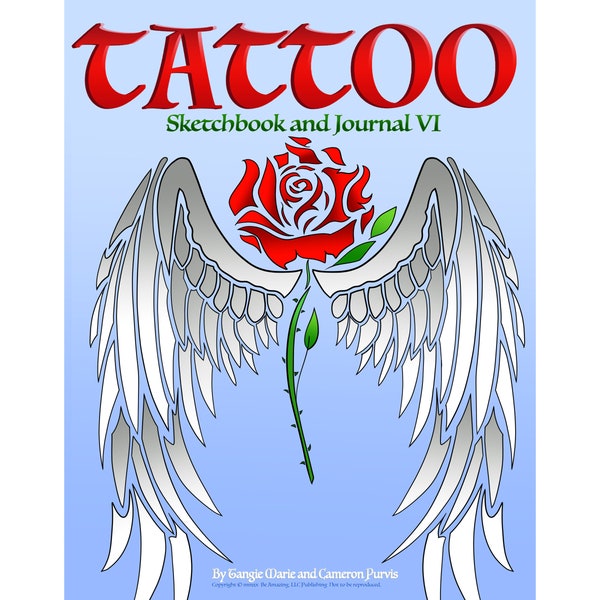 Tattoo Skizzenbuch und Journal VI