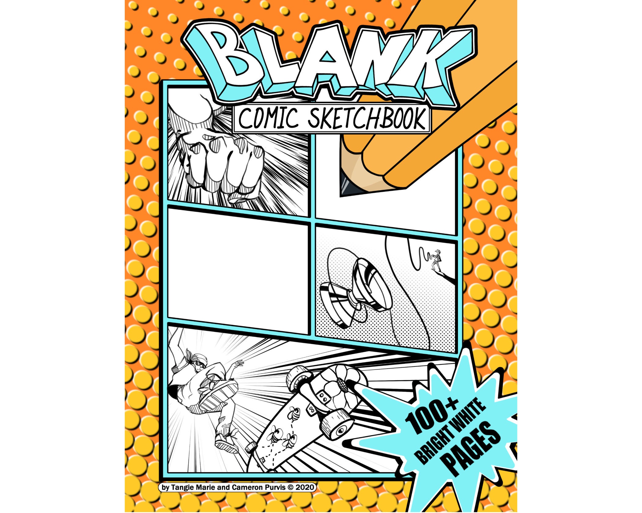 Comic Book Templates: Make Your Own Comic Book Sketchbook, Standard Border  - 110 Pages - Over 20 Different Templates - 8.5 x 11 (Blank Comic Book