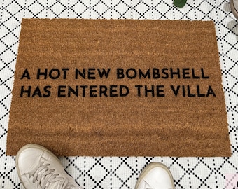 A Hot New Bombshell Has Entered The Villa Doormat | Villa Doormat | Housewarming Gift