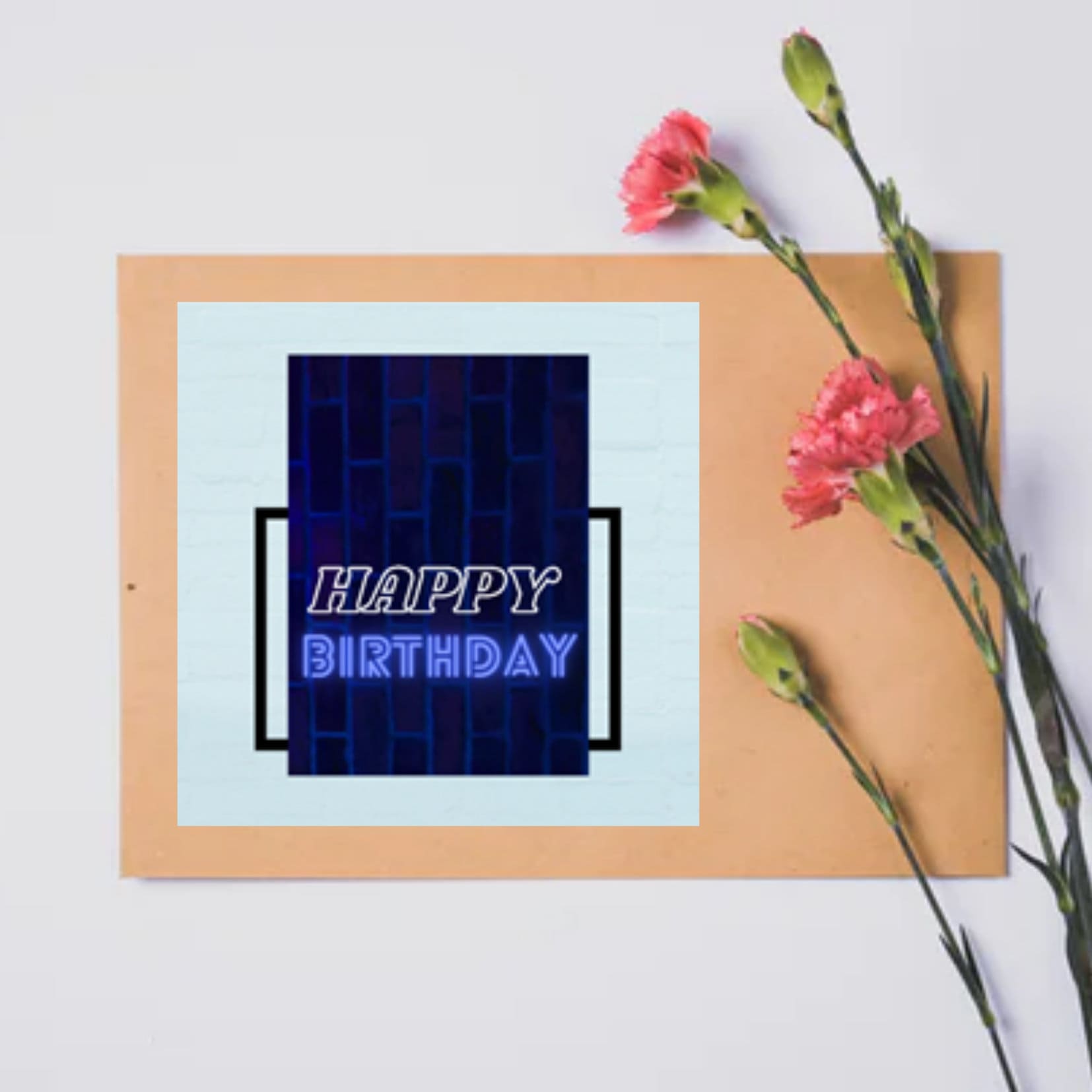 Aesthetic Happy Birthday Card