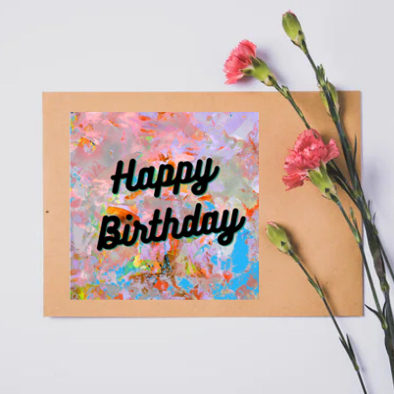 artsy-birthday-cards-aesthetic-birthday-cards-colorful-etsy