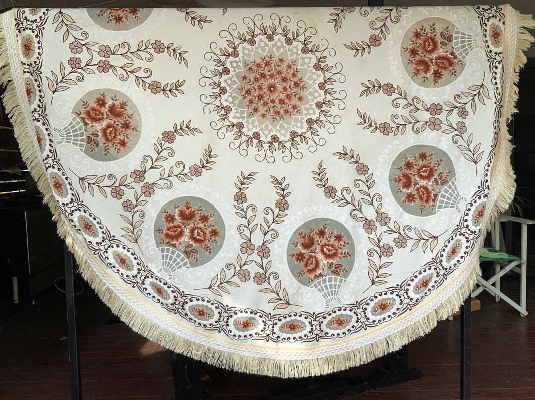 Manichino Sartoriale AILANT Donna - Regolabile In Altezza, Stand Legno Chiaro (Creme/Fiori Marroni, Taglia 50/52 XXL) - Foto 5