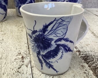 Handmade Ceramic Bee Mugs