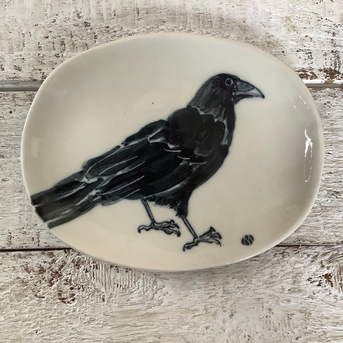 Crow Plates | Etsy