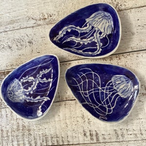 Handmade Jellyfish Plates