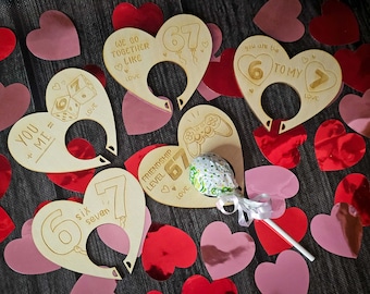 6-7 Valentine Sucker Holders