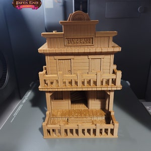 Western Saloon Dice Tower