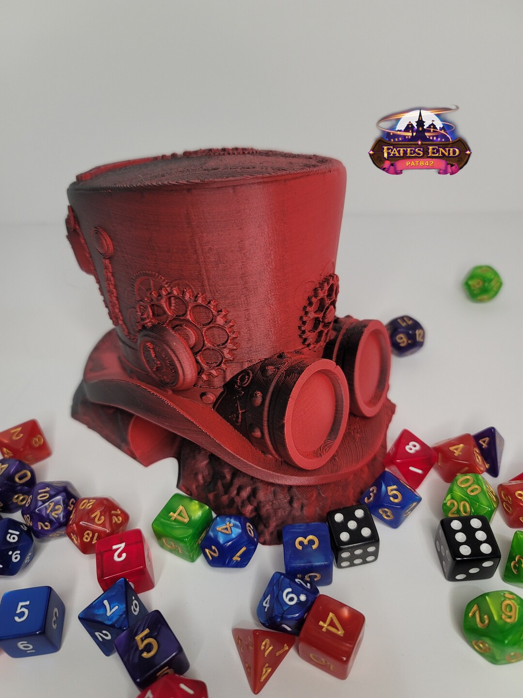 Steampunk Top Hat Dice Tower Etsy