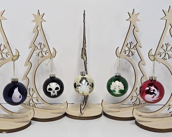 MTG Themed Christmas Ornaments