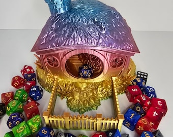 Halfling Hut Dice Tower