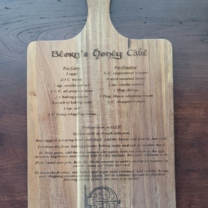 Custom Engraved Cutting Boards