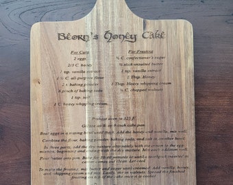 Custom Engraved Cutting Boards